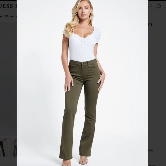 Guess Women's Daredevil Boot Jeans - 30 - Picture 1 of 13